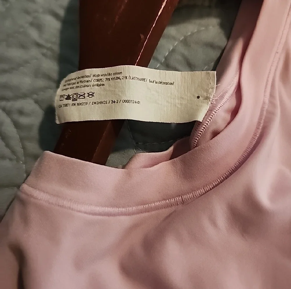 Lululemon Light Pink Size Large Crewneck Shirt Workout
